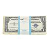 Image 1 : Pack of (100) Consecutive 1957 $1 Silver Certificate Notes