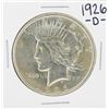 Image 1 : 1926-D $1 Peace Silver Dollar Coin