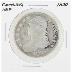 1830 Capped Bust Half Dollar Coin