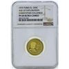 Image 1 : 1975 Turks & Caicos 50 Crowns Proof Gold Coin NGC PF68 Ultra Cameo