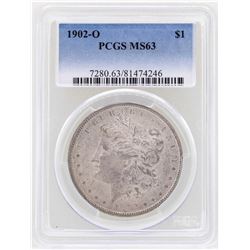 1902-O $1 Morgan Silver Dollar Coin PCGS MS63