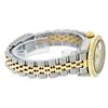 Image 3 : Rolex Ladies Two Tone Mother Of Pearl String Diamond Datejust Wristwatch