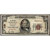 Image 1 : 1929 $50 National Currency Note Duluth, MN CH# 9327 Low Serial Number