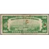 Image 2 : 1929 $50 National Currency Note Duluth, MN CH# 9327 Low Serial Number