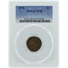 Image 1 : 1876 Indian Head Cent Coin PCGS VF20