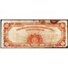 Image 2 : 1922 $20 Gold Certificate Note