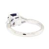 Image 3 : Platinum 1.48 ctw Sapphire and Diamond Ring