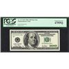 Image 1 : 2001 $100 Federal Reserve STAR Note PCGS Superb Gem New 67PPQ