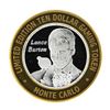 Image 1 : .999 Silver Monte Carlo Las Vegas, Nevada $10 Casino Limited Edition Gaming Toke