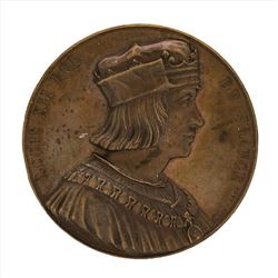 (1498-1515) 1836 France King Louis XII Medal