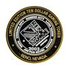 Image 1 : .999 Silver Reno Tahoe International Airport $10 Casino Limited Edition Gaming T