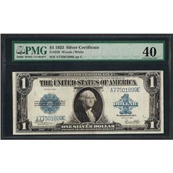 1923 $1 Silver Certificate Note Fr.238 PMG Extremely Fine 40