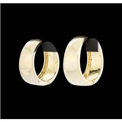 14KT Yellow Gold Hoop Earrings