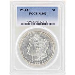 1904-O $1 Morgan Silver Dollar Coin PCGS MS63