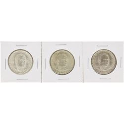 Set of (3) 1946 Booker T Washington Centennial Commemorative Half Dollar Coins