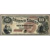 Image 1 : 1880 $10 Jackass Legal Tender Note