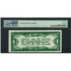 Image 2 : 1928A $1 Funnyback Silver Certificate Note Fr.1601 PMG About Uncirculated 55EPQ