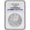 Image 1 : 2007-W $1 American Silver Eagle Coin NGC MS70 Early Releases