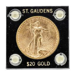 1910-S $20 St. Gaudens Double Eagle Gold Coin