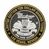Image 2 : .999 Silver Flamingo Las Vegas Nevada $10 Casino Limited Edition Gaming Token