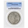 Image 1 : 1878-CC $1 Morgan Silver Dollar Coin PCGS VF30