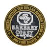 Image 1 : .999 Silver Barbary Coast Las Vegas, Nevada $10 Casino Limited Edition Gaming To