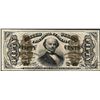 Image 1 : March 3, 1863 Fifty Cent 3rd Issue Fractional Note with Plate # on Front and Bac