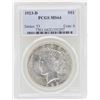 Image 1 : 1923-D $1 Peace Silver Dollar Coin PCGS MS64