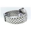 Image 3 : Rolex Men's Stainless Steel Diamond Lugs & Ruby Datejust Wristwatch