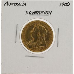 1900 Australia Sovereign Gold Coin