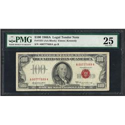 1966A $100 Legal Tender Note Fr.1551 PMG Very Fine 25