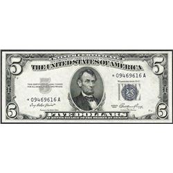 1953 $5 Silver Certificate STAR Note