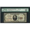 Image 1 : 1929 $20 National Currency Note Scranton, Pennsylvania CH# 1946 PMG Fine 12