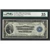 Image 1 : 1918 $1 Federal Reserve Bank Note San Francisco Fr.745 PMG Choice Very Fine 35