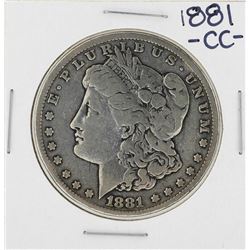 1881-CC $1 Morgan Silver Dollar Coin