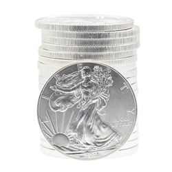 Roll of (20) 2011 $1 American Silver Eagle Brilliant Uncirculated Coins