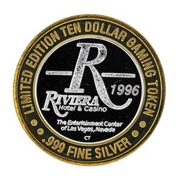 .999 Silver Riviera Hotel & Casino Las Vegas $10 Limited Edition Gaming Token