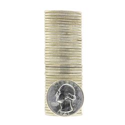 Roll of (40) 1941 Brilliant Uncirculated Washington Quarters