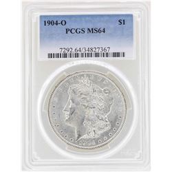 1904-O $1 Morgan Silver Dollar Coin PCGS MS64