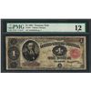 Image 1 : 1891 $1 Treasury Note Fr.351 PMG Fine 12