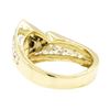 Image 3 : 14KT Yellow Gold 1.29 ctw Diamond Ring