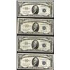 Image 1 : Lot of (4) 1953 $10 Silver Certificate Notes