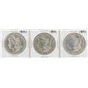 Image 1 : Lot of (3) 1891 $1 Morgan Silver Dollar Coins