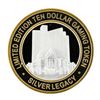 Image 1 : .999 Silver Silver Legacy Reno, Nevada $10 Casino Limited Edition Gaming Token