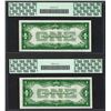 Image 2 : (2) Consecutive 1928A $1 Funnyback Silver Certificate Notes PCGS Very Choice New