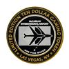 Image 2 : .999 Silver McCarran International Airport Las Vegas, NV $10 Limited Casino Toke
