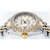 Image 7 : Rolex Ladies Two Tone 14K Silver Diamond Datejust Wristwatch