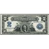 Image 1 : 1899 $2 Mini-Porthole Silver Certificate Note