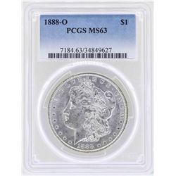 1888-O $1 Morgan Silver Dollar Coin PCGS MS63