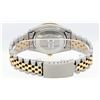 Image 6 : Rolex Men's Two Tone 14K MOP Sapphire Diamond Channel Set Datejust Wristwatch